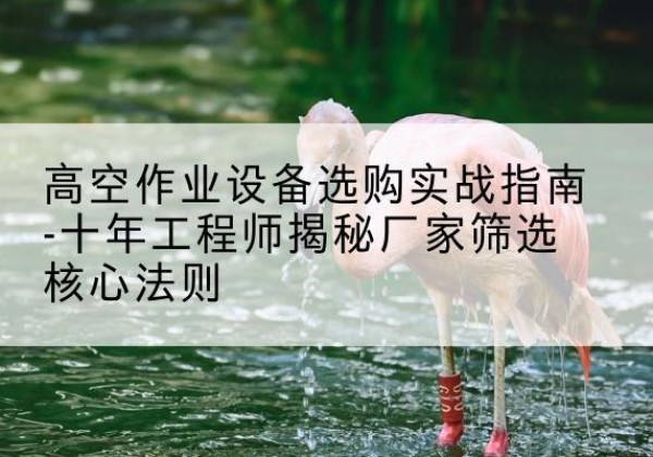 阳曲剪叉式升降机厂家-高空作业设备选购实战指南-十年工程师揭秘厂家筛选核心法则